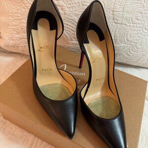 Christian Louboutin Iriza 100mm Black Nappa leather shoes